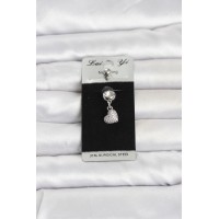 316L Cerrahi Çelik Sallantılı Kalp Model Göbek Piercing TJ-PR1401