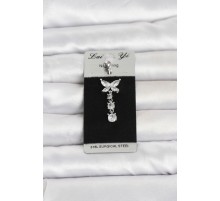 316L Cerrahi Çelik Sallantılı Kelebek Model Göbek Piercing TJ-PR1409