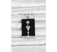 316L Cerrahi Çelik Sallantılı Zirkon Taşlı Model Göbek Piercing TJ-PR1410