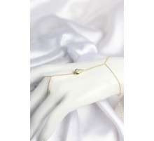 Gold Renk Yılan Model Pirinç Kadın Şahmeran TJ-SN803