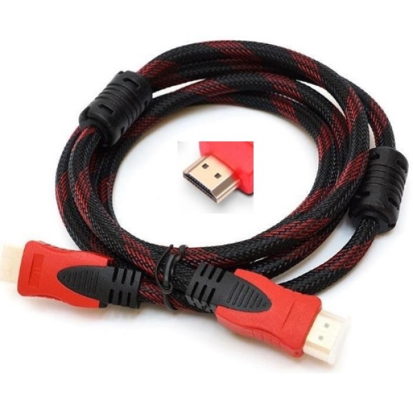toptan-xml-dropshipping-15 Metre Örgülü HDMI Kablo