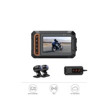 Aksiyon Kamerası Ultra Hd Wifi Panaromik Gözetleme Motorsiklet Kamerası M5F Siyah