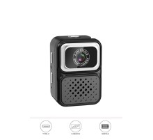 Dijital Fotoğraf Makineleri Video Kamera Mini Anahtarlık 480P CMR36 Siyah