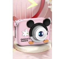 Dijital Fotoğraf Makineleri Oyunlu Çocuk Kamerası 1080P Hd CMR16 Pembe
