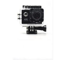 Aksiyon Kamerası 4K Ultra Hd Wifi Su Geçirmez Kamera AC01 Siyah
