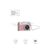 Dijital Fotoğraf Makineleri Video Kamera Mini Anahtarlık 1080P CMR35 Pembe