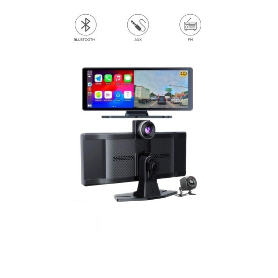 toptan-xml-dropshipping-Araç Kamerası Ön Arka Wifi Bluetooth 4K Carplay T94C41