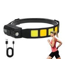 Sensörlü COB XPG LED Kafa Lambası Güçlü Aydınlatma Yüksek Performans Çok Modlu WT-066
