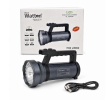 100W Işık Gücü 7.800 Lümen Şarjlı Güvenlik Feneri WT-399