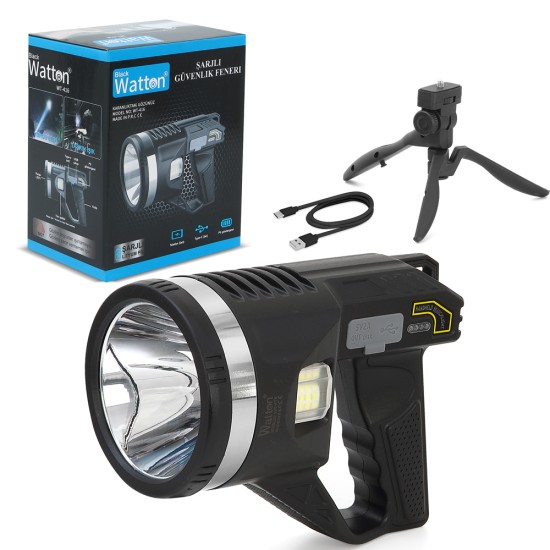 Güçlü Şarjlı Fener – Kamp, Şantiye ve Dış Mekan WT-416
