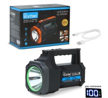 25W LED Şarjlı El Feneri – Kamp, ve Acil Durum için Güçlü Aydınlatma WT-417