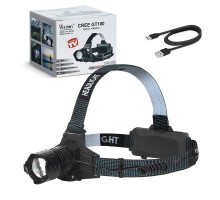 GT100 LED Şarjlı Kafa Lambası Güçlü Aydınlatma Yüksek Performanslı Profesyonel Model WT-628