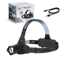 GT100 LED Şarjlı Kafa Lambası Güçlü Aydınlatma Yüksek Performanslı Profesyonel Model WT-628