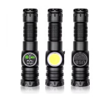 9 Mod Şarjlı Kamp Lambası ve El Feneri – Çok Fonksiyonlu LED Aydınlatma WT-704