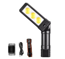 Şarjlı Mıknatıslı Çalışma Lambası | Kafa Işığı & LED Aydınlatma WT-706