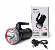 10W Işık Gücü 1.000 Lümen Şarjlı El Feneri WT-730