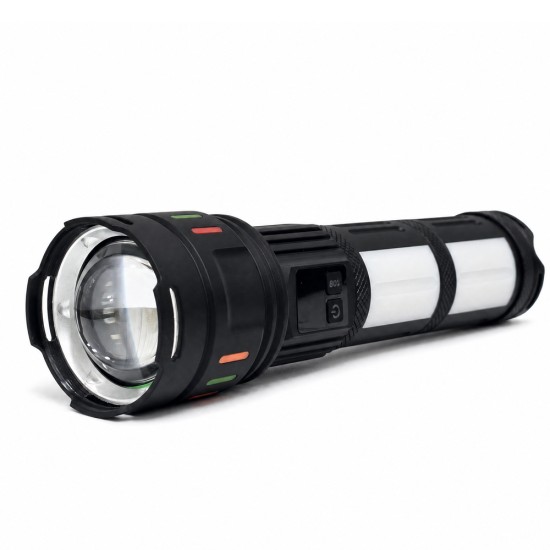 toptan-xml-dropshipping-60w Işık Gücü 40.000 Lümen Şarjlı El Feneri WT-737