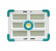 200W Işık Gücü 3.000 Lümen Solar Güneş Enerjili Şarjlı Lamba WT-738