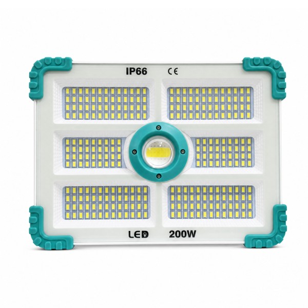 toptan-xml-dropshipping-200W Işık Gücü 3.000 Lümen Solar Güneş Enerjili Şarjlı Lamba WT-738