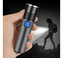 Mini Profesyonel Şarjlı LED El Feneri – En Güçlü Taşınabilir Kompakt Aydınlatma Sistemi WT-015