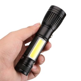 Uzun Menzilli Profesyonel TX6 LED El Feneri – Şarjlı Güçlü Aydınlatma WT-028
