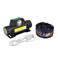 8 Saat Dayanıklı Şarjlı Sensörlü Mıknatıslı Kafa Lambası Güçlü LED Aydınlatma WT-055