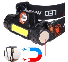 Şarjlı Dayanıklı Balıkçı Kafa Lambası Güçlü LED Aydınlatma Suya Dayanıklı Model WT-056
