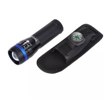 Uzun Menzilli Süper Zoomlu Pilli LED El Feneri Güçlü Işık Performansı WT-060