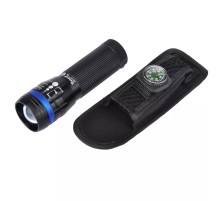 Uzun Menzilli Süper Zoomlu Pilli LED El Feneri Güçlü Işık Performansı WT-060