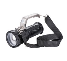 Zoomlu Şarjlı Profesyonel LED El Feneri Projektör Model Yüksek Performanslı Güçlü Işık WT-129