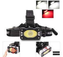 4 Modlu Sensörlü Şarjlı Kafa Lambası Güçlü LED Aydınlatma Yüksek Performans WT-248