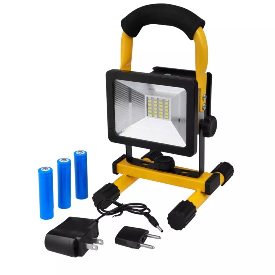 Şarjlı Spot Lamba Projektör Güçlü LED Aydınlatma WT-329