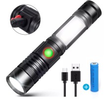 P50 LED El Feneri Geniş Alan Aydınlatma Yüksek Parlaklık Güçlü Işık Performansı ile Uzun Menzilli Kullanım WT-601