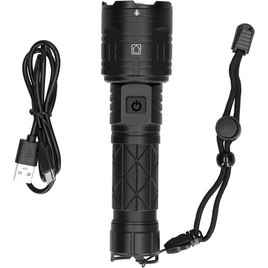 3000 Lümen Güçlü El Feneri LED Yüksek Parlaklık ve Net Görüş WT-604