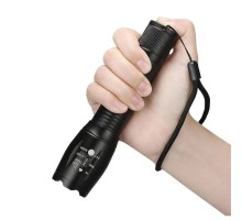 Q5 LED El Feneri Beyaz Sarı Mor Işık Modlu Çok Fonksiyonlu Aydınlatma WT-610