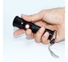 1000 Lümen USB Şarjlı LED El Feneri XML-2 Güçlü Aydınlatma Kompakt Taşınabilir Model WT-611