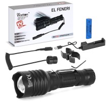 TG-10 LED Fener Profesyonel ve Outdoor Kullanım Güçlü Aydınlatma WT-620
