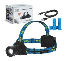 12000 Lümen CREE P360 Şarjlı Kafa Lambası Güçlü LED Aydınlatma Profesyonel Model WT-627