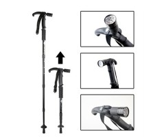 Boya Göre Ayarlı Işıklı Yürüyüş Bastonu LED Güçlü Aydınlatmalı Ergonomik Tasarım WT-002