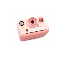 Pembe Anında Baskılı Çocuk Dijital Kamera Termal Yazıcılı Fotoğraf Makinesi HD Video 16X Zoom Şarjlı