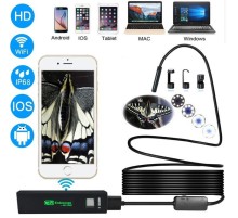 WiFi Serisi Endoskop Boroskop Yılan Kamera – Sert Kablo 10 MT