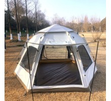 Tam Otomatik Altıgen 8 - 10 Kişilik 280 x 280 x 160 Cm 210D OxFord Kumaş Çadır