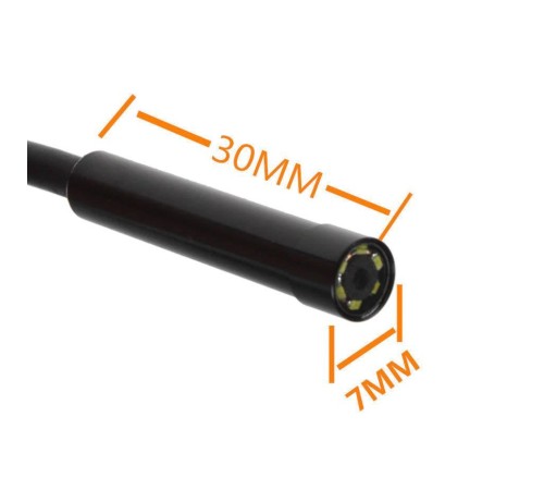 toptan-xml-dropshipping-Endoskop 3 in 1 Yılan Kamera USB Micro Usb Type-C 2M Sert Kablo