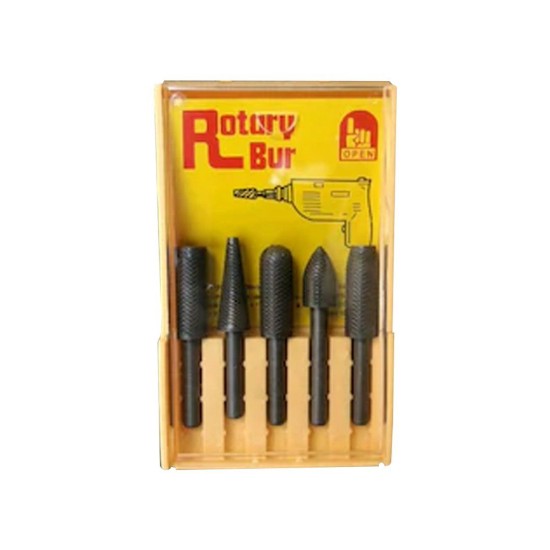toptan-xml-dropshipping-Rotary Bur Matkap Uçlu Eğe 5 li Takim