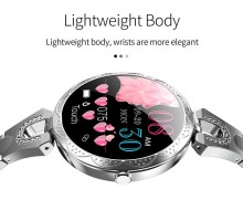 Moda Akıllı Saat Su Geçirmez Smartwatch Gümüş