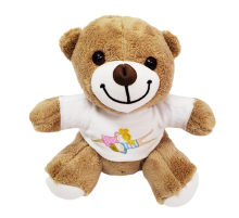 Sevimli Tişörtlü Peluş Ayicik