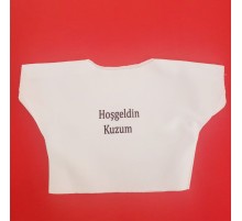 Hoşgeldin Kuzum Yazılı Oyuncak Tişörtü