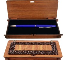 Lacivert Dokunmatik Metal Kalem