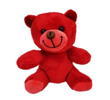 Sevimli Kırmızı Oyuncak Peluş Ayıcık