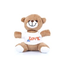 Love Tişörtlü Peluş Ayıcık